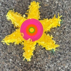 American Girl 2010 Fiesta Picnic Set Yellow Star-Shaped Piñata Only